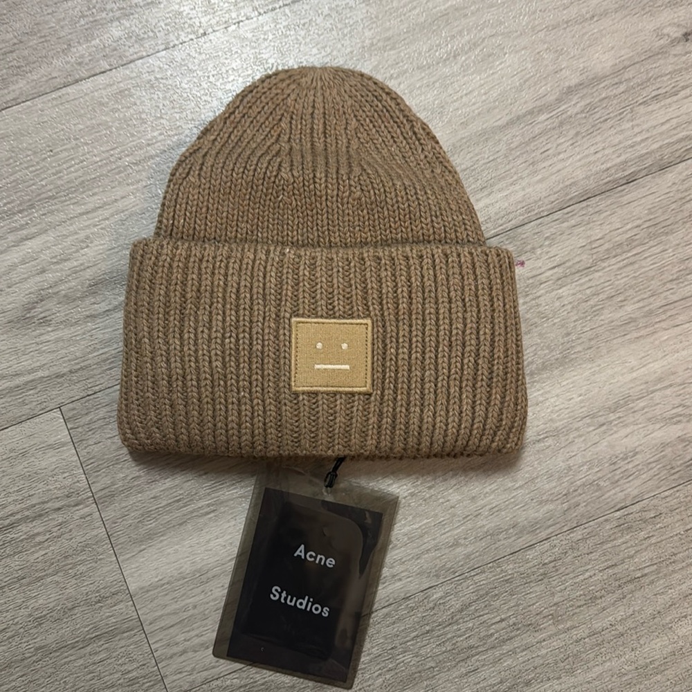 Acne studio ribbed beanie